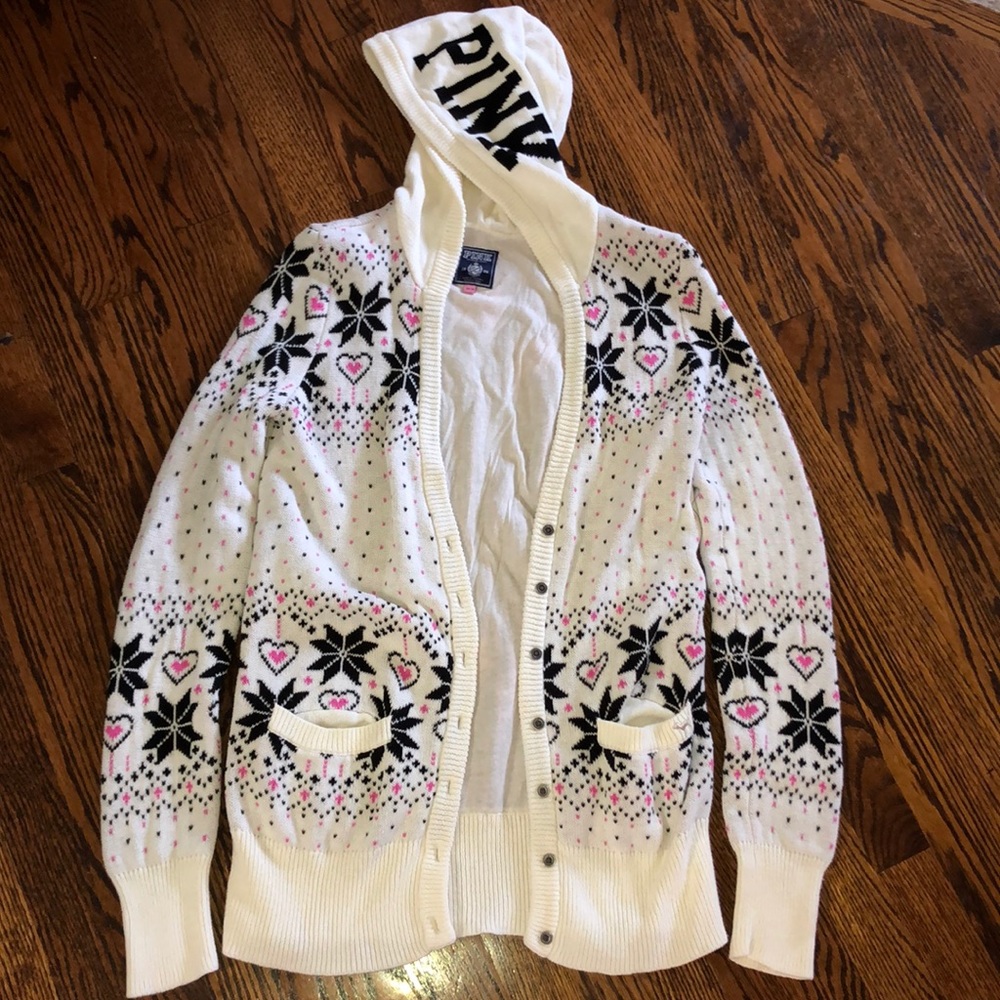 Victoria Secret Pink sweater cardigan